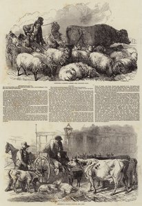 Smithfield Market autorstwa Harrison William Weir